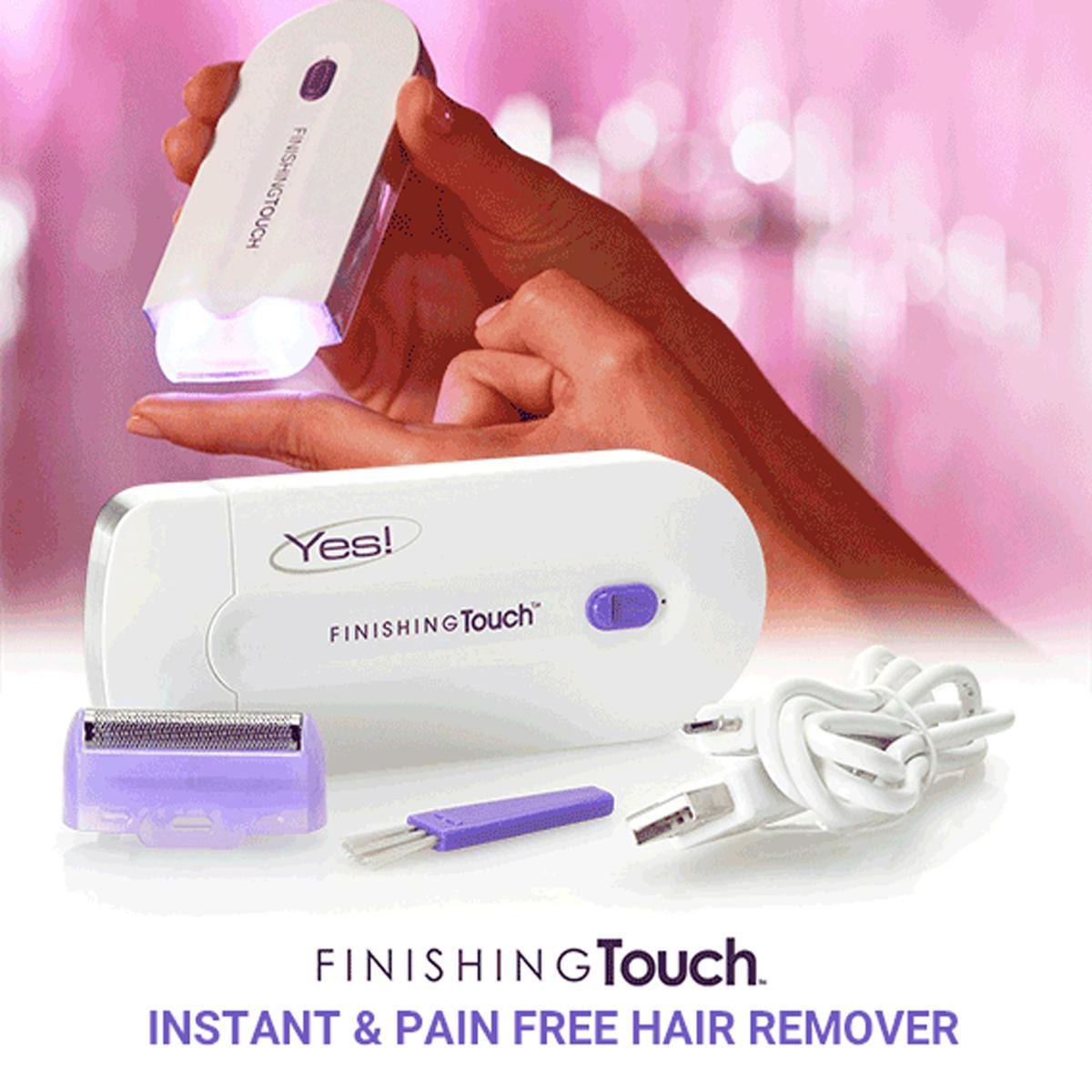 Instant & Painless Hair Remover – Rechargeable Electric Trimmer for Women