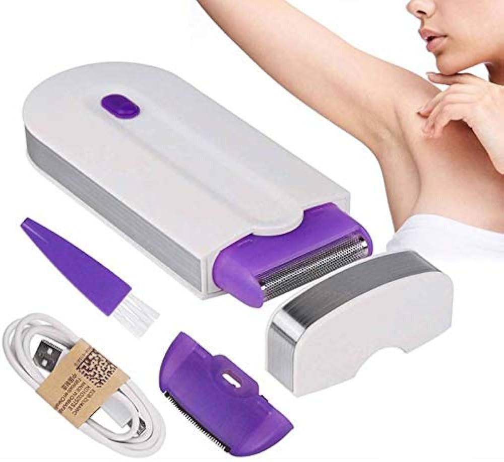 Instant & Painless Hair Remover – Rechargeable Electric Trimmer for Women
