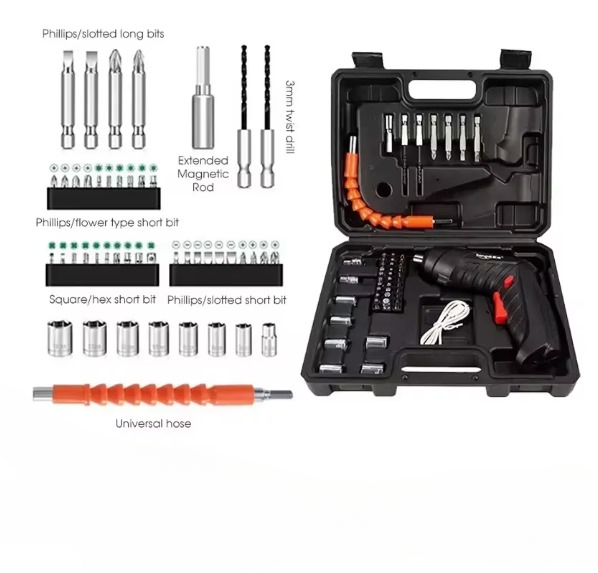 47-in-1 Rechargeable Electric Screwdriver Set