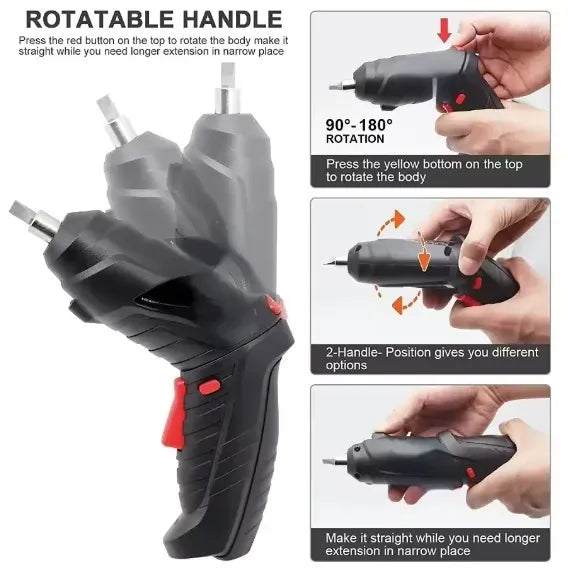 47-in-1 Rechargeable Electric Screwdriver Set