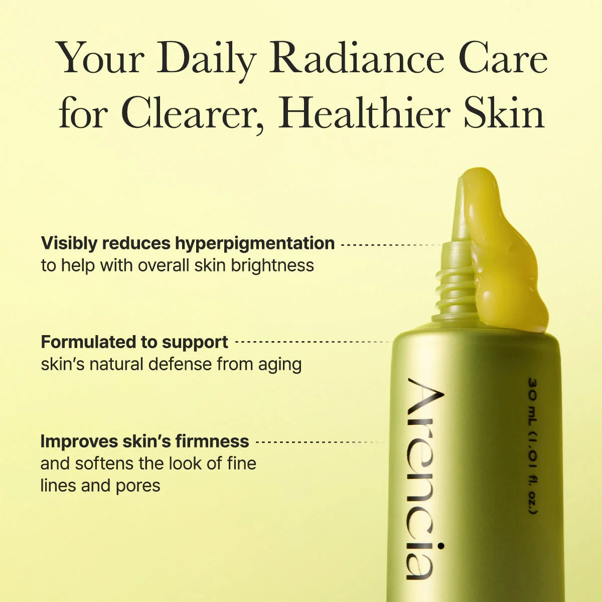 Arencia Vitamin C Booster Shot | Brightening & Skin Radiance Serum (30ml)