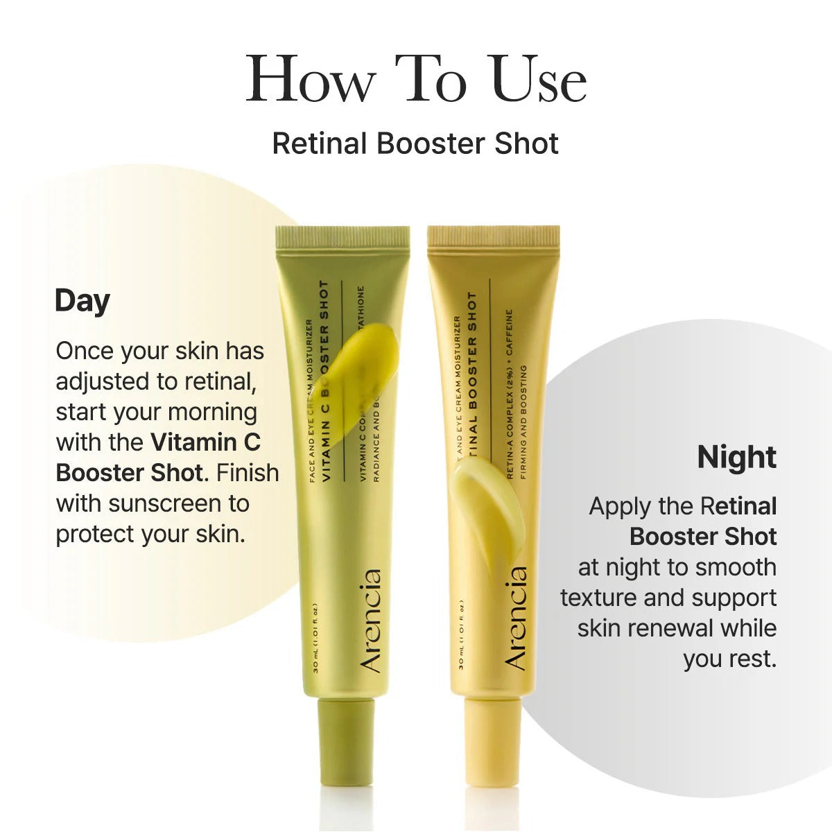 Arencia Vitamin C Booster Shot | Brightening & Skin Radiance Serum (30ml)
