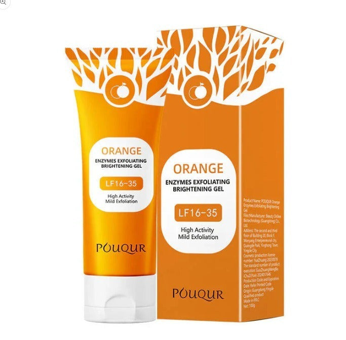 Orange Enzyme Exploiting Gel – Brightening, Exfoliating & Nourishing Citrus Skincare for Radiant, Healthy, Glowing Complexion Every Day