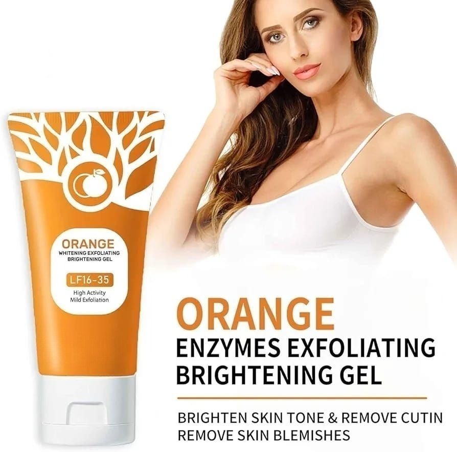 Orange Enzyme Exploiting Gel – Brightening, Exfoliating & Nourishing Citrus Skincare for Radiant, Healthy, Glowing Complexion Every Day