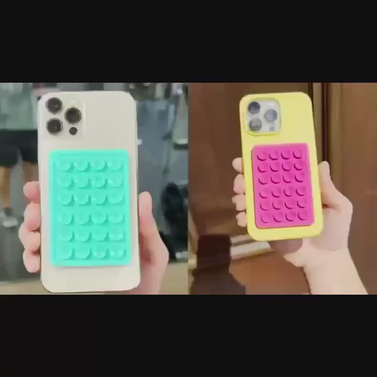 Mobile Bubble Grip Silicone Suction